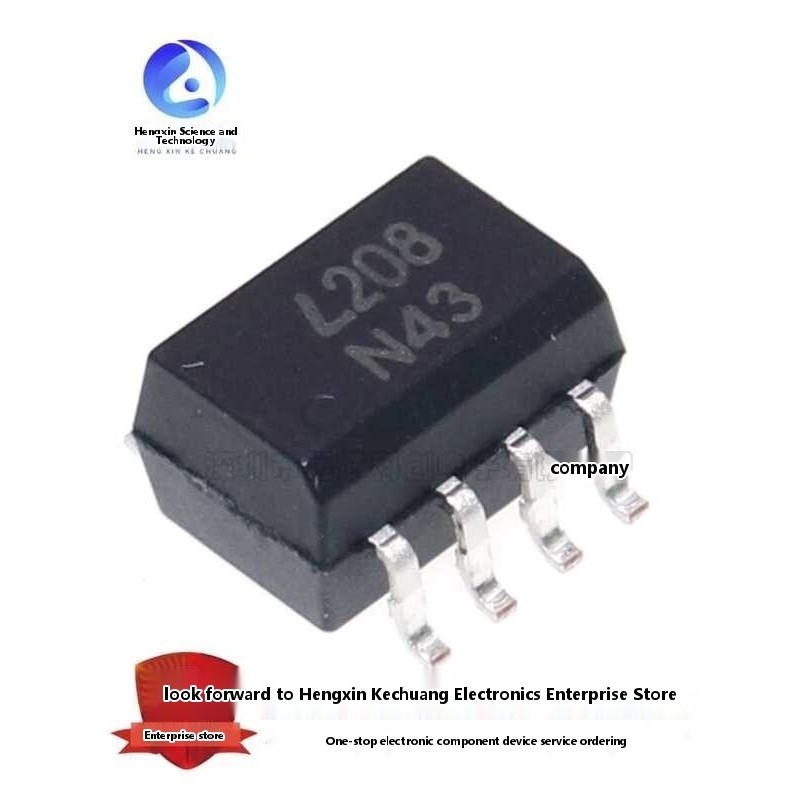 Original LTV-208 Silk Screen L208 SOP-8 Optocoupler - Phototransistor ...