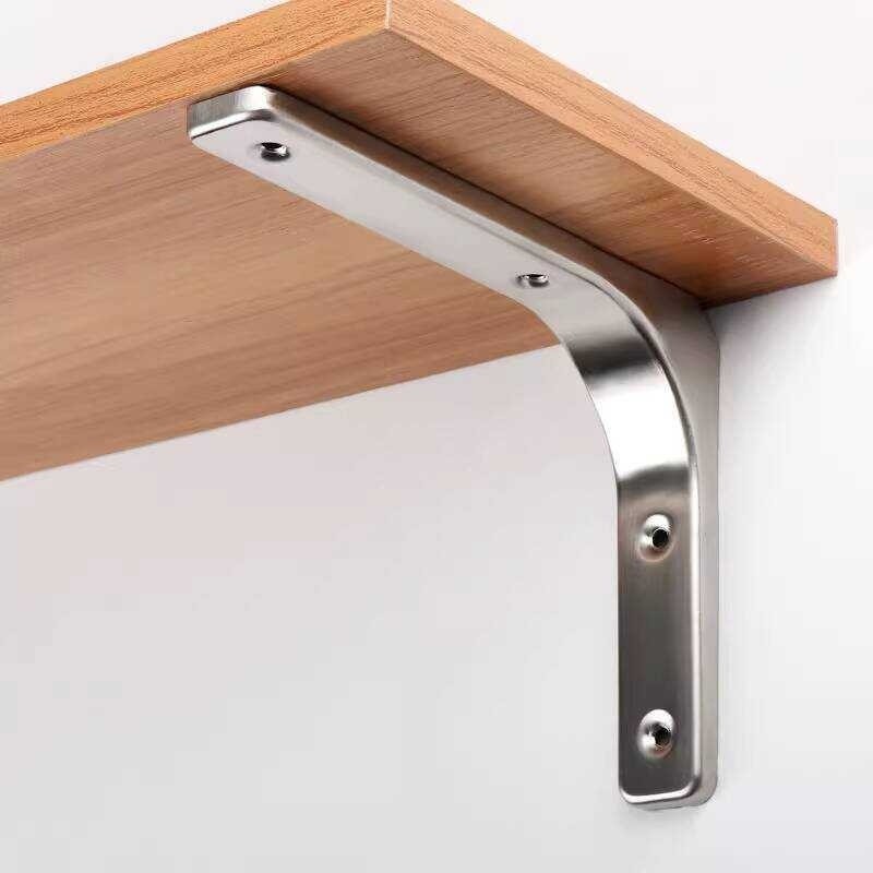 Curved Shelf Rack Wall-Mounted Load-Bearing Triangle Support Frame ...