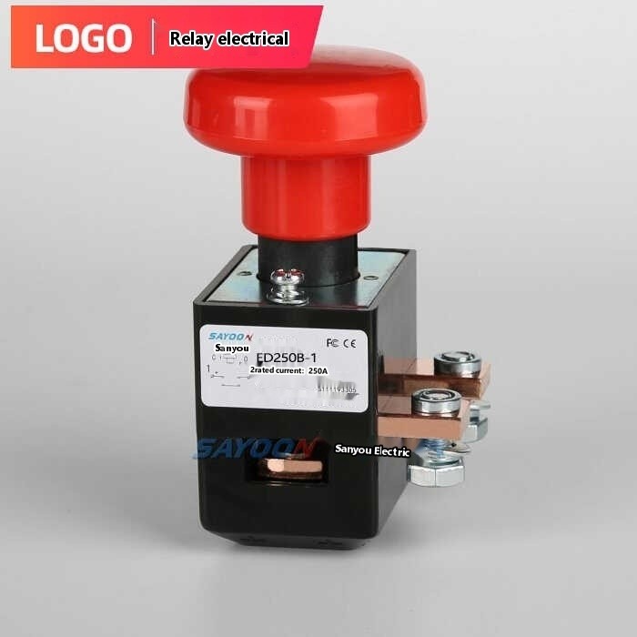 ED250B-1 electric forklift stacker pallet truck emergency stop switch ...