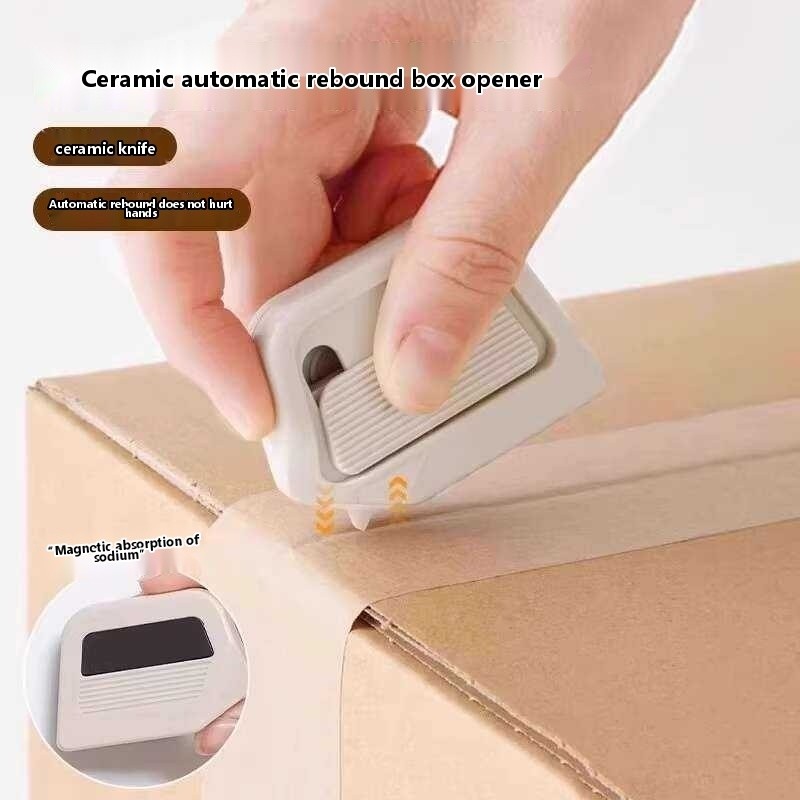 Mini Ceramic Magnetic Utility Box Cutter Package Opener Safety Knife ...