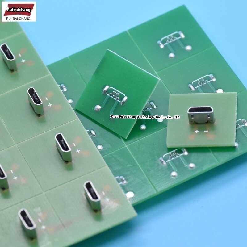Micro USB female socket, vertical USB socket, direct insertion charging ...