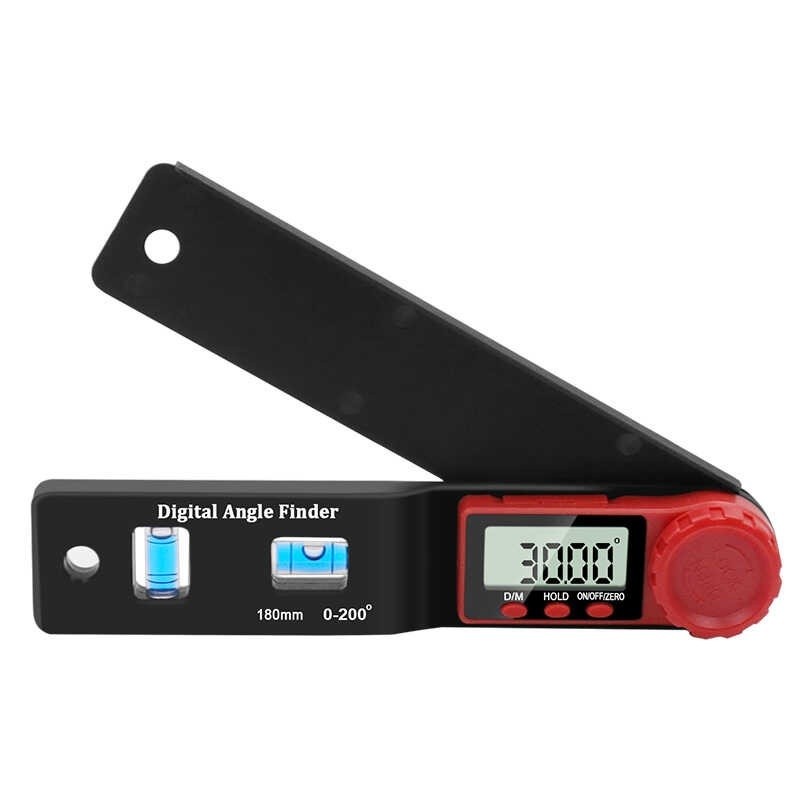 New 2-in-1 level protractor, woodworking ruler, vernier, digital ...