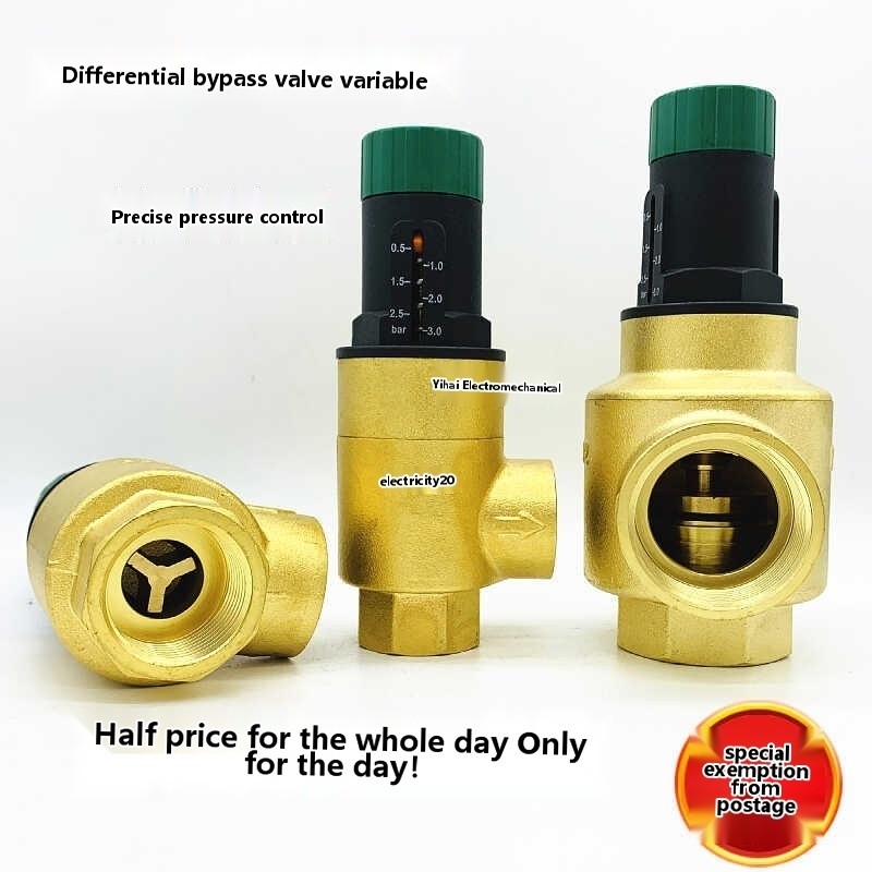 Visual adjustable pressure differential bypass machine, air ...