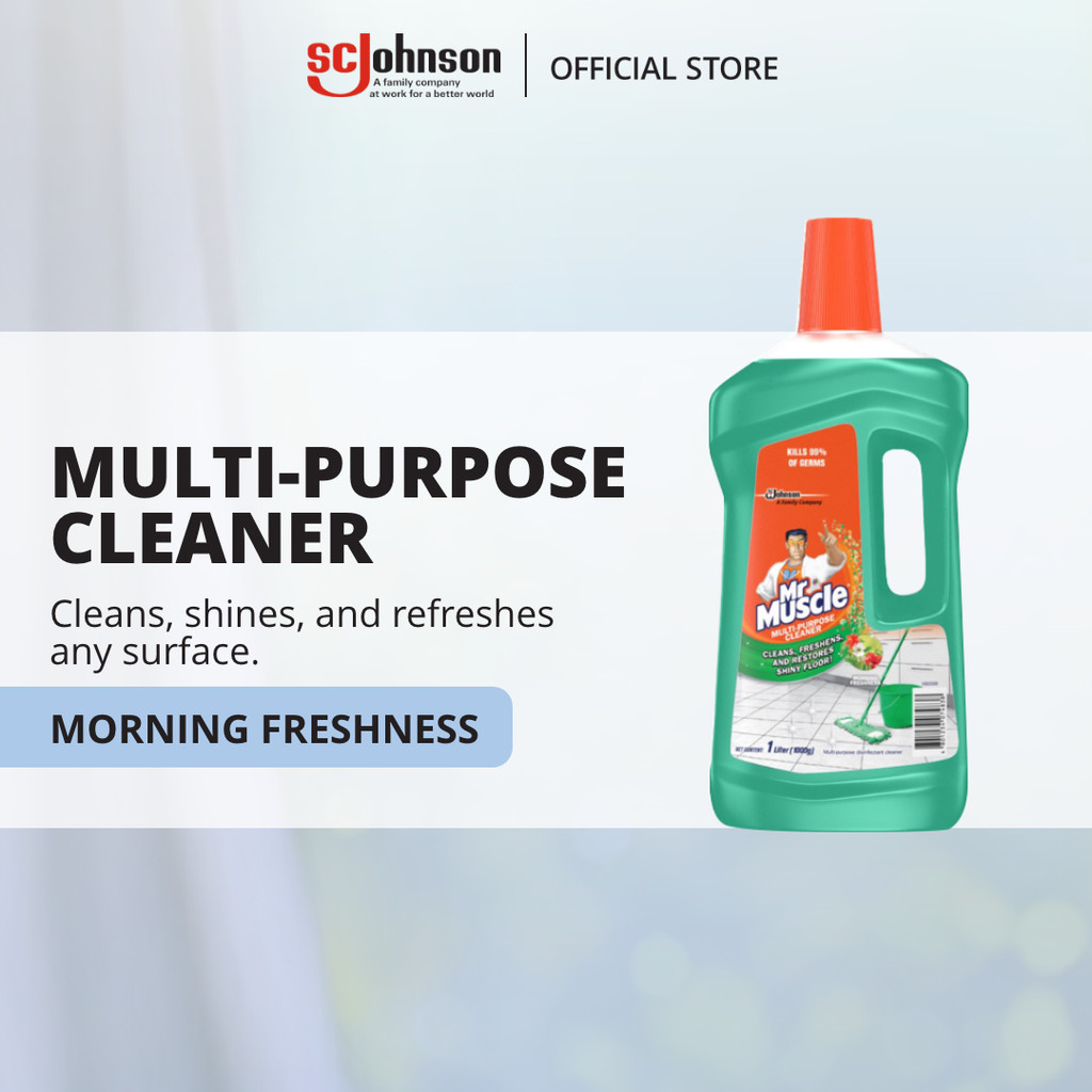 Mr. Muscle All Purpose Cleaner 1L - Morning Freshness | Shopee Philippines