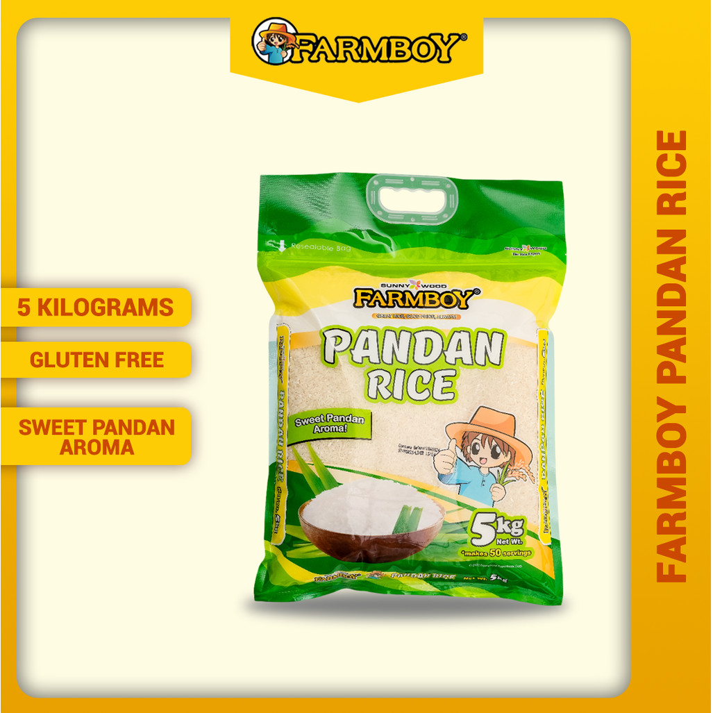 Farmboy Pandan Rice 5kg | Shopee Philippines