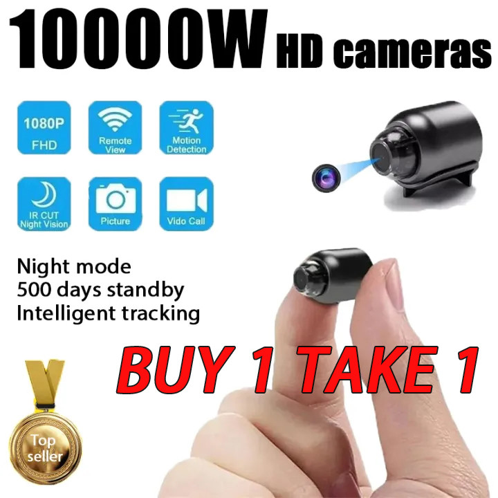 X5 Mini Camera WiFi Wireless Portable Night Vision Detector 1080P Home ...