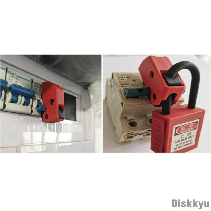 Nylon Miniature Circuit Breaker Fuse Lockout Isolation Lockout Device ...