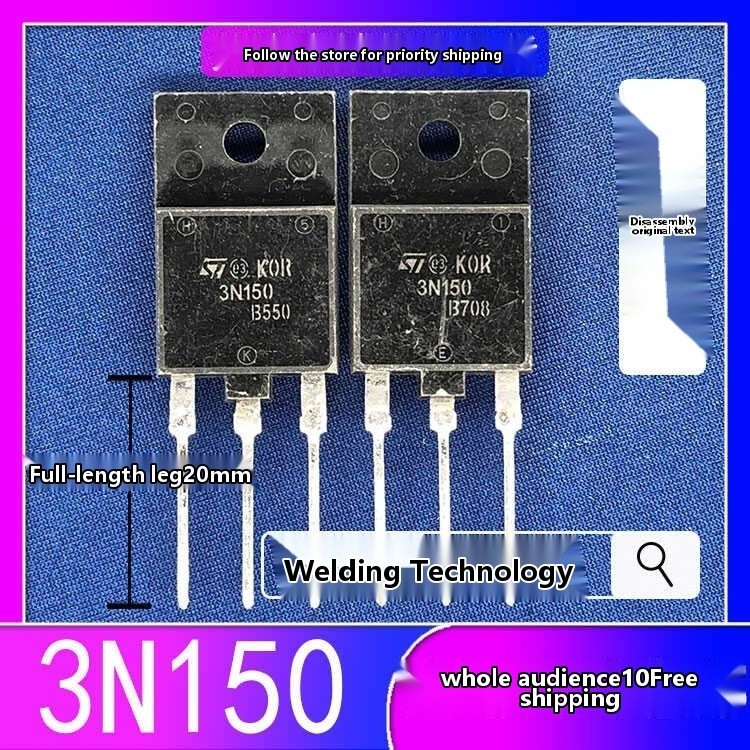 3N150 03N150 can replace K2225 disassembly, high voltage MOS tube ...
