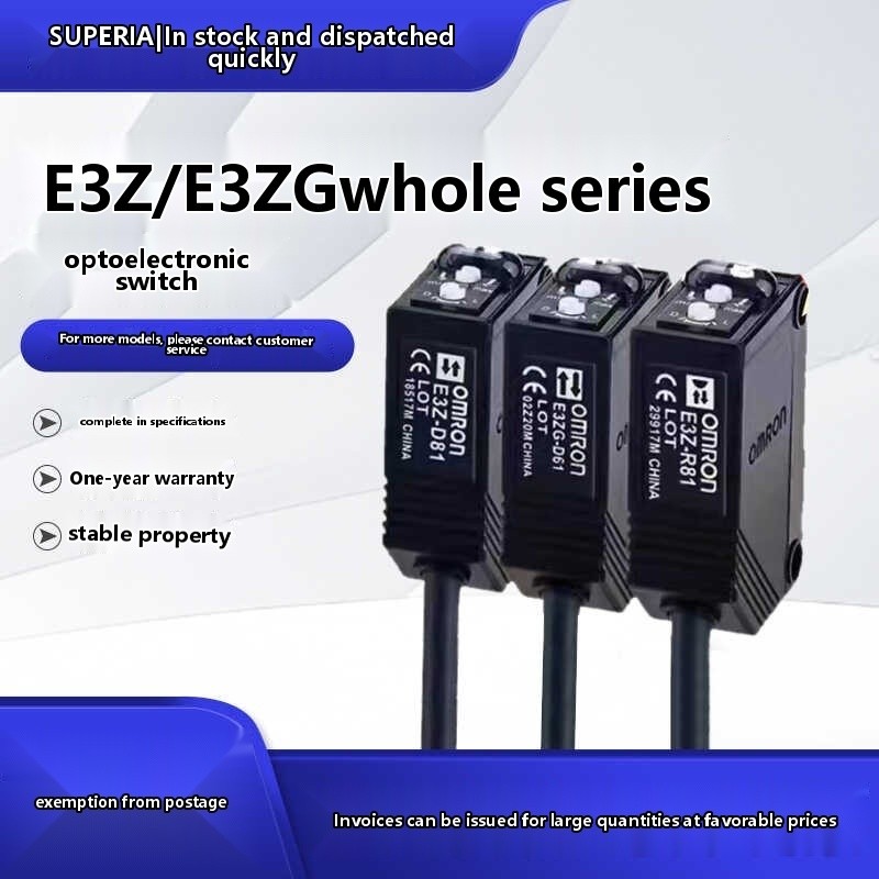 ☢ Omron Photoelectric Switch E3Z-R61 LS61 D81 D62 T61 66A D82 86 E3ZG ...