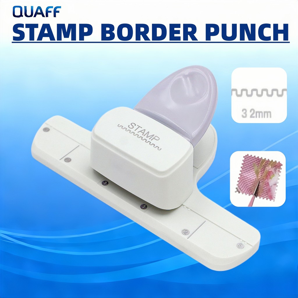 QUAFF Stamp Border Punch Perforated Border Craft Punch for Scrapbooking ...