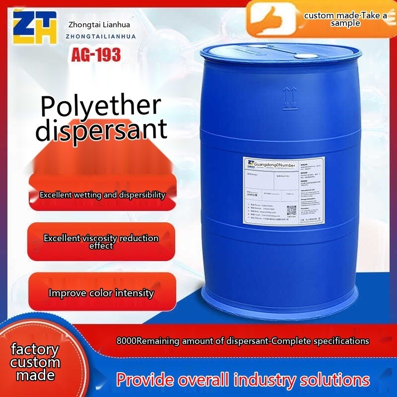 Polyether dispersant, polyether modified polyester polyol wetting anti ...