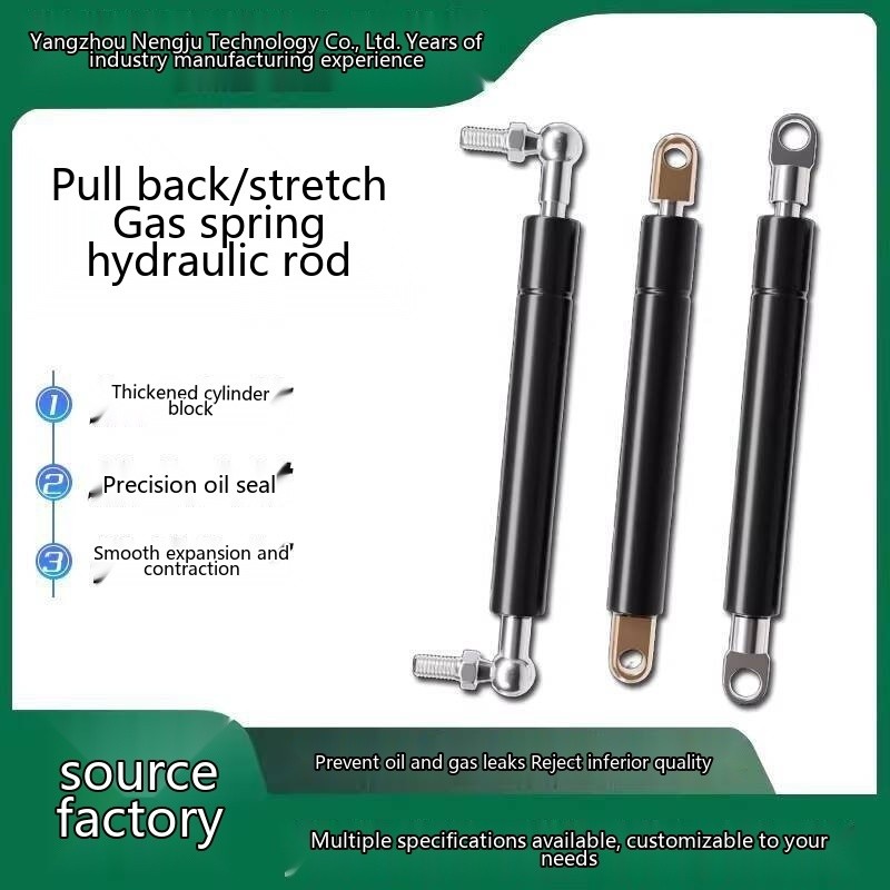 Reverse Pull Gas Spring Extension Hydraulic Rod Tension Retraction ...