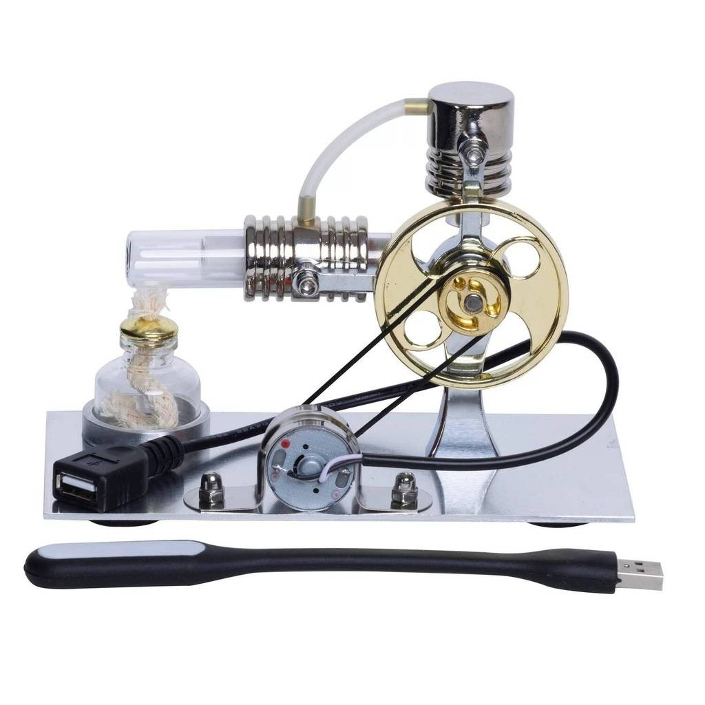 Stirling Engine Model Steam Physics Popular Science Technology Small ...
