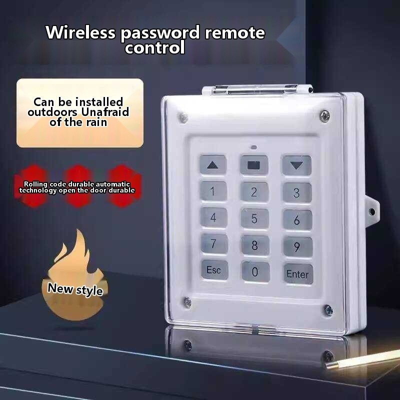 Shutter Community Waterproof Password Lock Wireless Remote Control ...