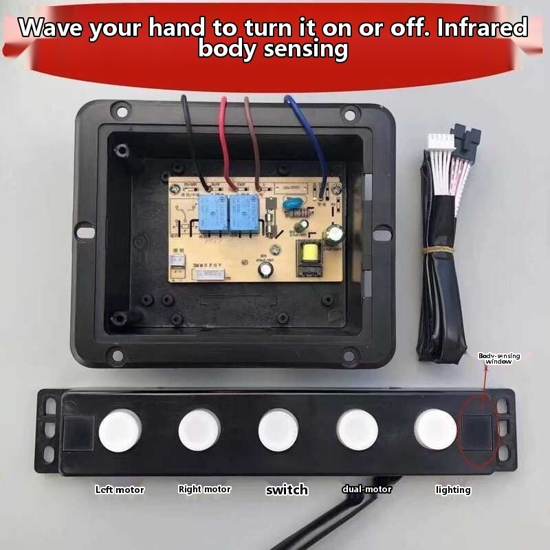 Range Hood Body Sensor Switch Five-Button Touch Control Panel Dual ...