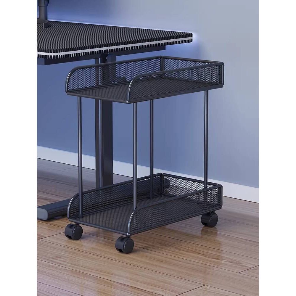 Desktop Computer Mainframe Bracket Movable Case Storage Rack Base ...