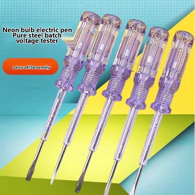 Test pen, pen type test pen, electrician test pen, straight line pure ...