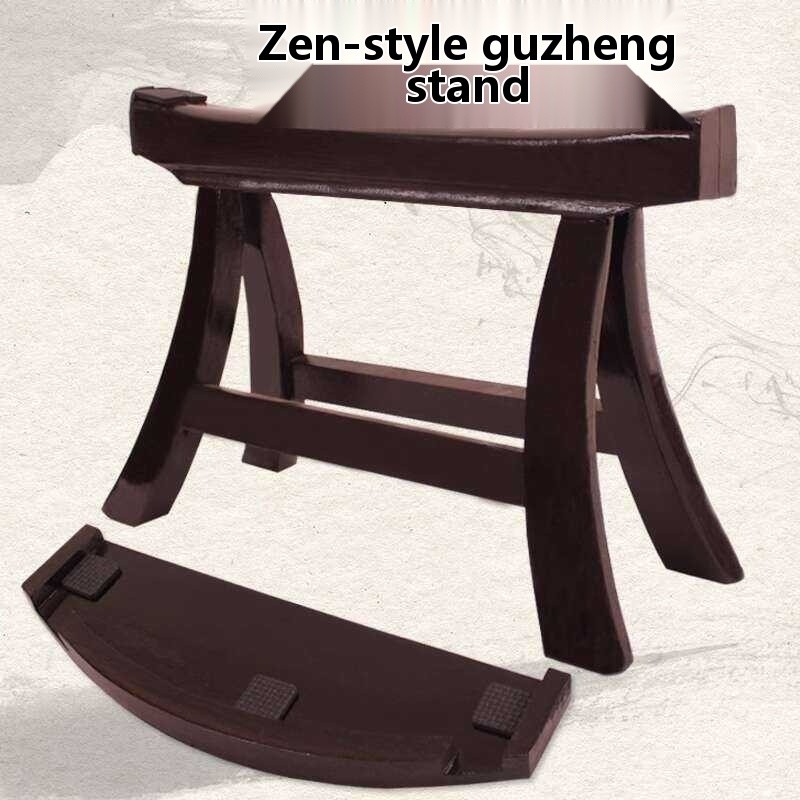 Kneeling Portable Aa Type Qin Stool Solid Wood Zen Style Guzheng ...