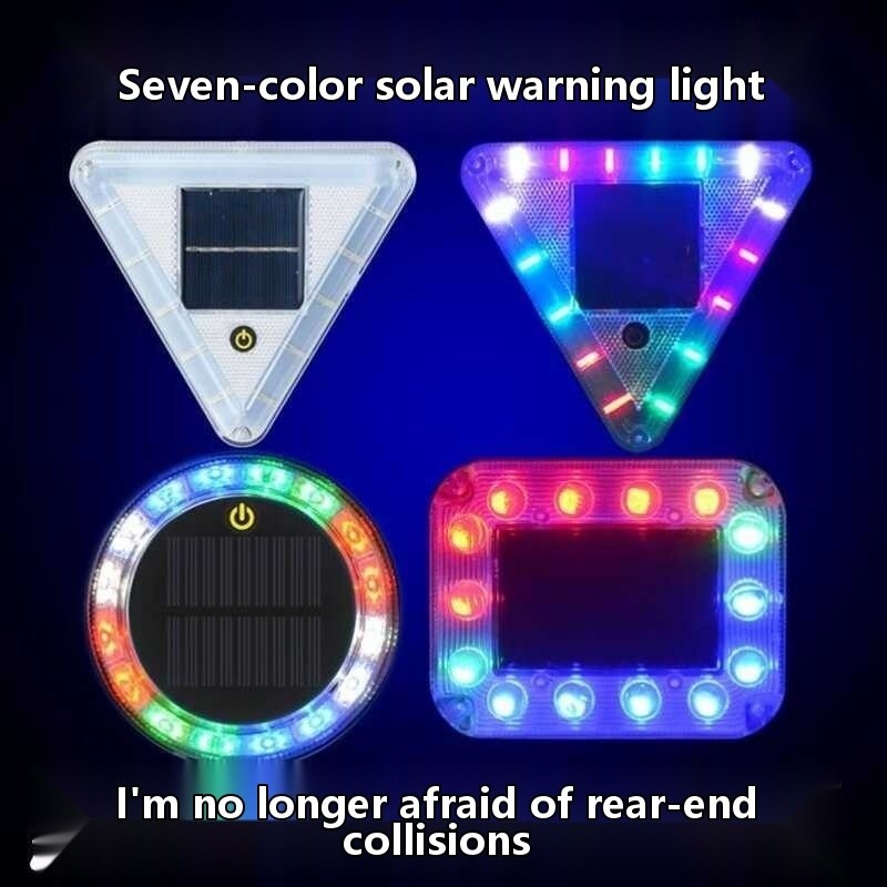 Truck anti-collision tail lights, solar warning, burst light, strong ...