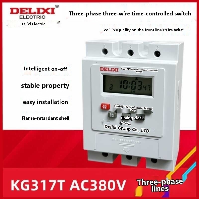 Delixi KG317T time control switch timer 380V water pump aerator high ...