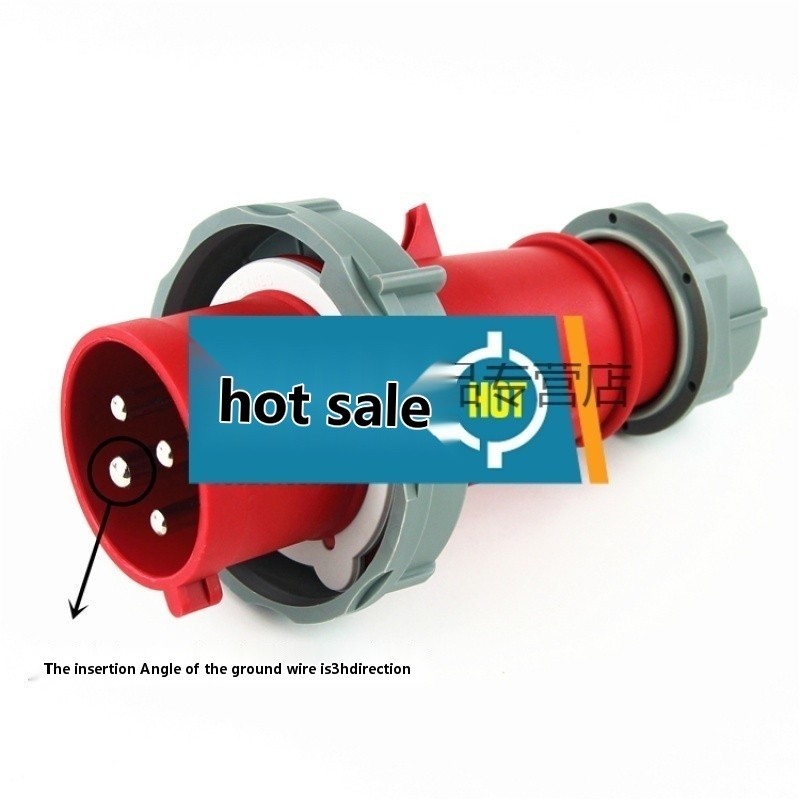4-Core 32A Preserving Car Container Plug 3H Marine 3P E Cooler ...