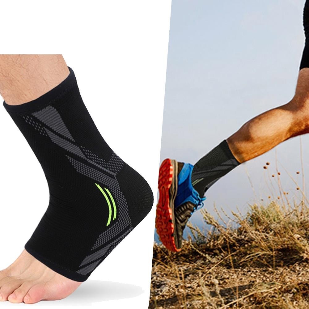 Ankle Brace Support Compression Sleeve Socks for Sprained Ankle ...