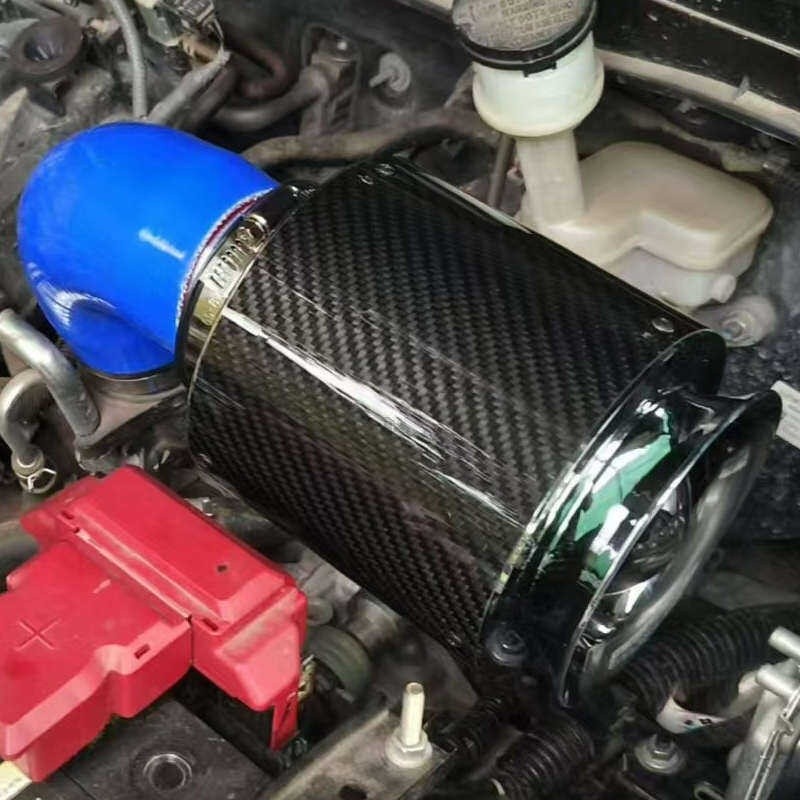 Automotive general modification: Winter Ru carbon fiber inlet bellows ...