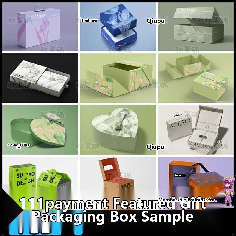 Packaging Design Prototype Gift Paper Airplane Box Display Rendering ...