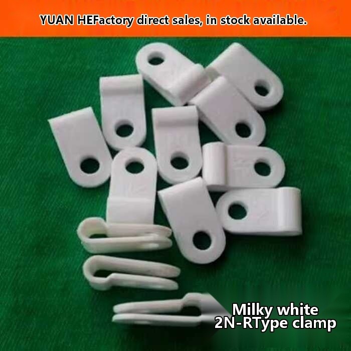 Flame Retardant R-Type Wire Fixed Cable Management Clips 2N/3.0mm 5000 ...