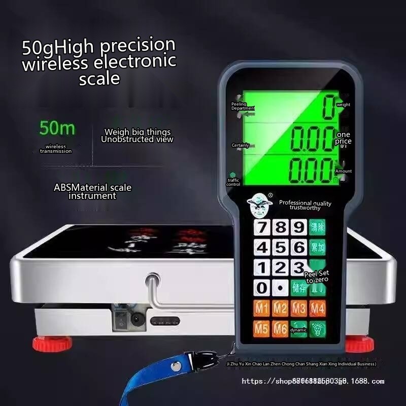 Dahongying Wireless Electronic Scale Handheld Scale 200kg 300kg ...