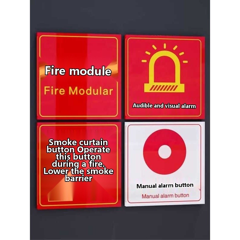 Module Input Output Linkage Control Cabinet Roller Shutter Door Fire ...