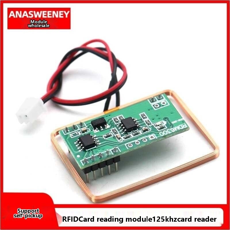 RFID read-write RDM6300 RF module 125kHz card reader UART serial port ...