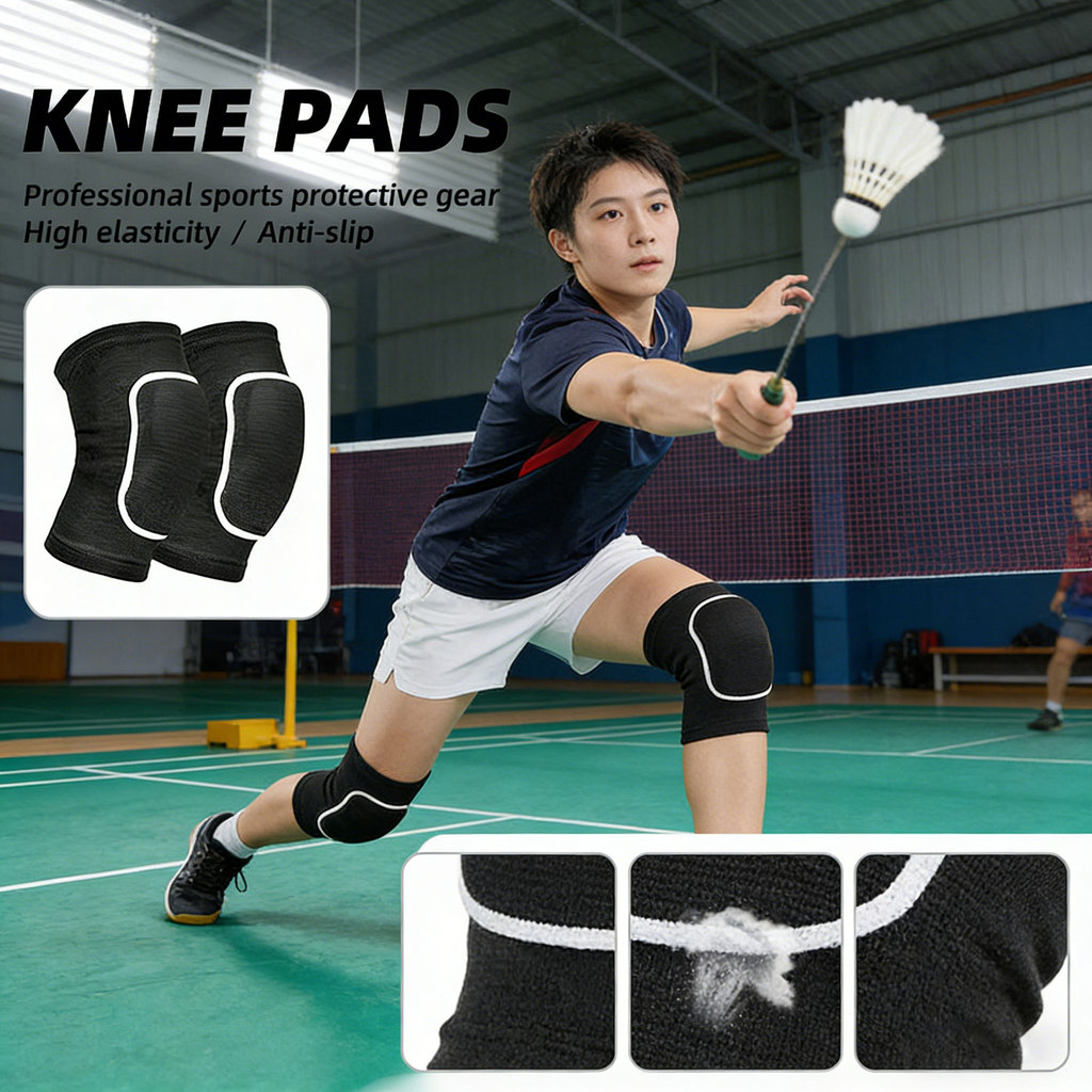 Anti-fall Knee Protector Pad High Elasticity Breathable Knee Brace for ...