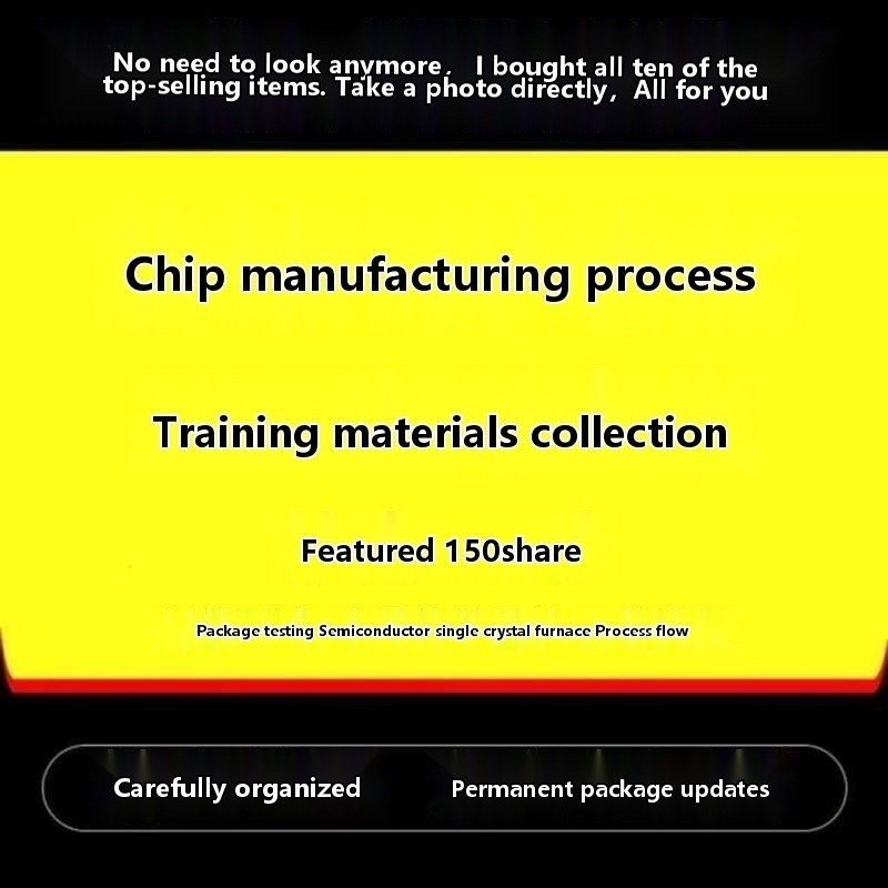 Chip Manufacturing Process Training Program Semiconductor Integrated ...