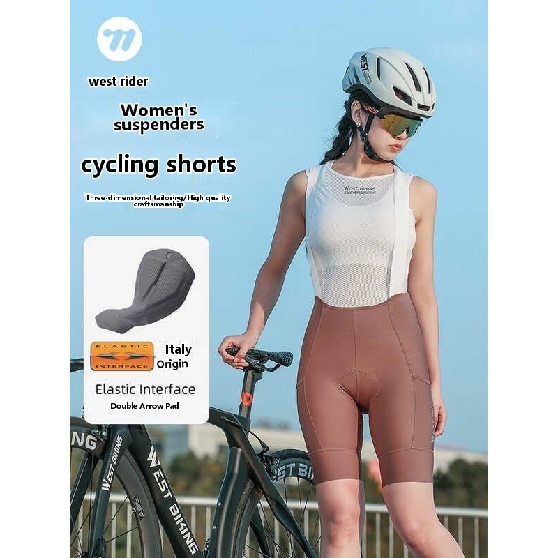 Women West think overalls bike ride in the summer mountains are a ...