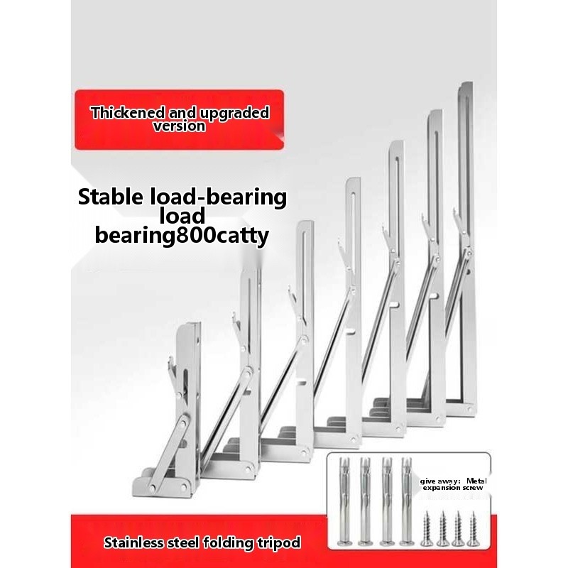 Foldable Triangle Rack Stainless Steel Wall Partition Adjustable ...