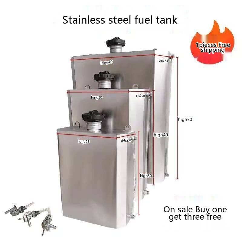 Stainless Steel Fuel Tank Motorcycle RV Parking Heater Range Extender ...