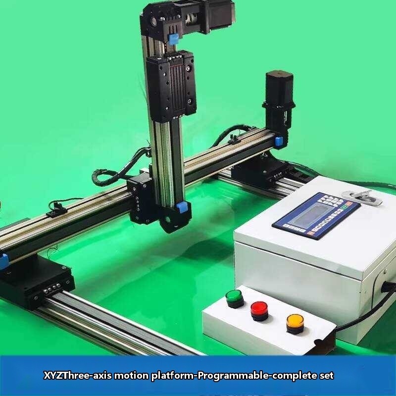 XYZ Three-Axis Motion Platform Module Manipulator Electric Slide Rail ...