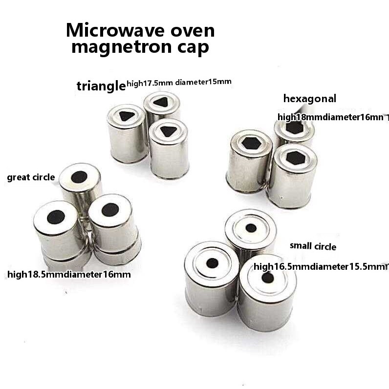 COD/♣ Small Round Hole Hexagonal Edge Oven Steel Magnetron Microwave ...