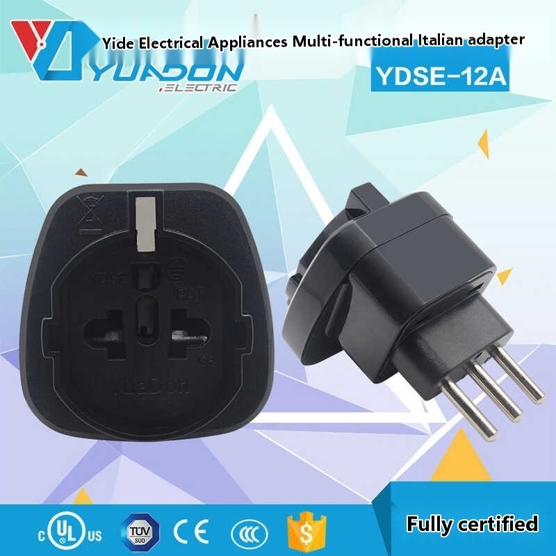 YDSE-12A Italian conversion plug Italian travel conversion plug with ...