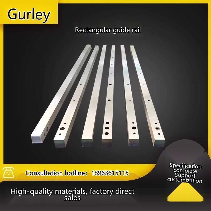 Rectangular Guide Rail Linear Machine Tool Guide Rail Steel Inlaid High ...