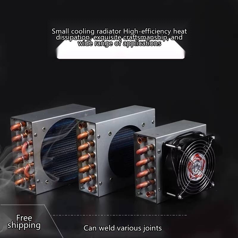 Small Circulating Water Cooling Radiator Engraving Machine Spindle ...