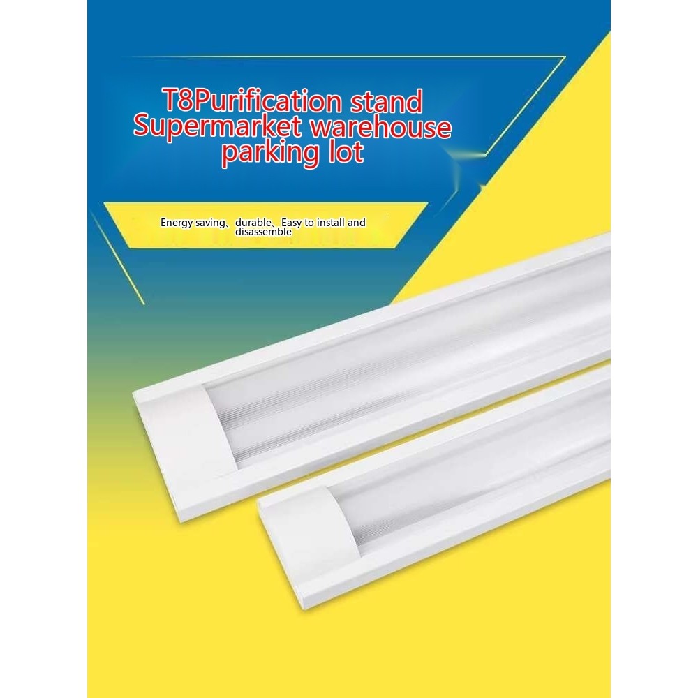 Dust-Free Workshop LED Purification Light T8 Single Tube Double Tube ...