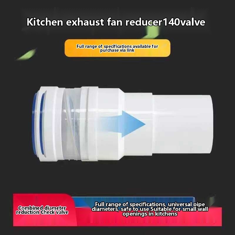 180 140 Kitchen Backflow Preventer Range Hood Outlet to 110 120 130 160 ...