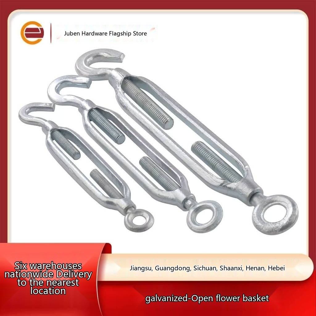 Galvanized Open Body Turnbuckle Wire Rope Tensioner Tightener ...