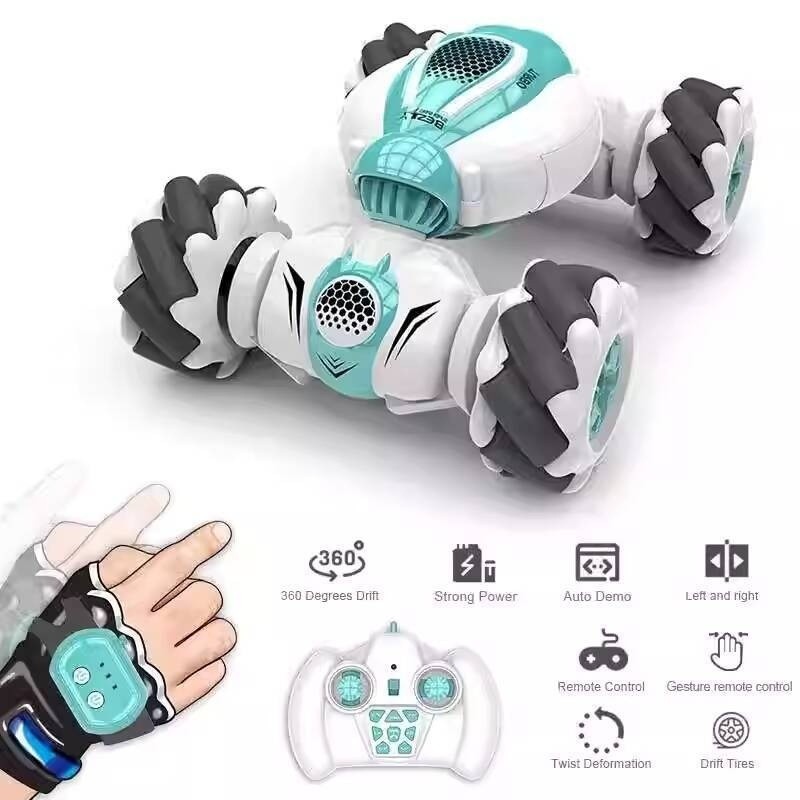 Mini Gesture Sensing Transforming Car Remote Control High-Speed Car Off ...