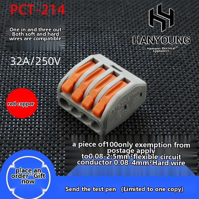 PCT-214 isa sa bawat tatlong labas apat butas pindutin ang wire ...