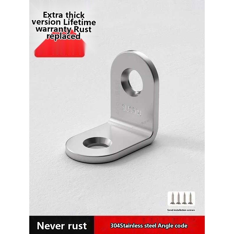 304 Stainless Steel Thickened 90 Degree Right Angle Device Triangle ...