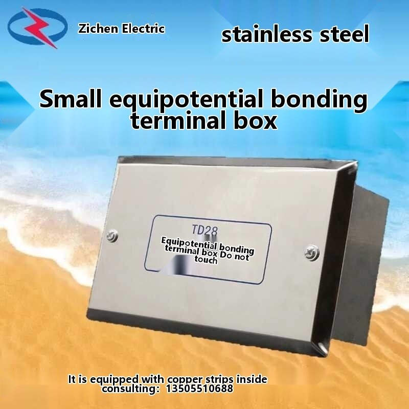 Stainless steel 201 small equipotential bonding terminal box TD28 ...
