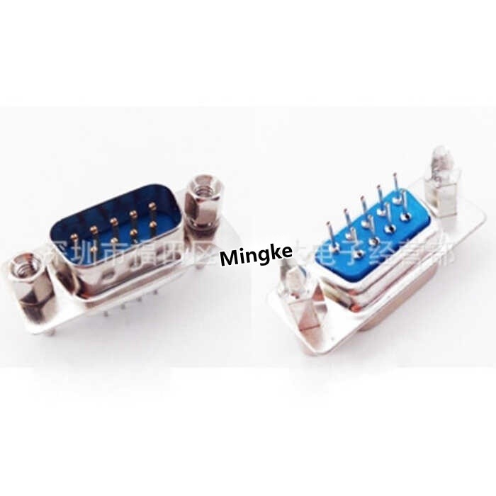 DB9 male head harpoon DP9 180 degree straight insertion male head ...